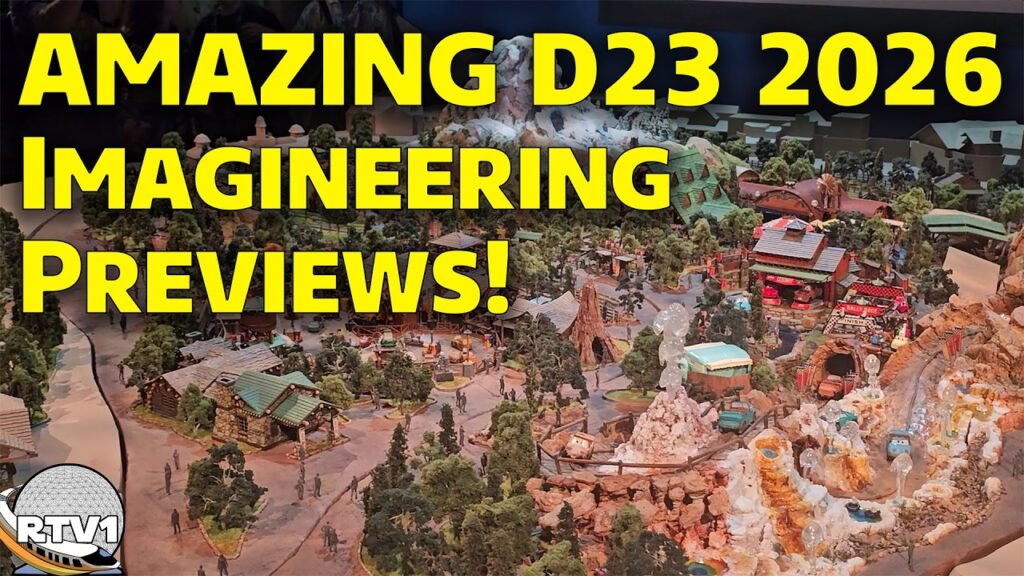 AMAZING D23 Imagineering Horizons Exhibit 2026 – New Ride & Show Previews!