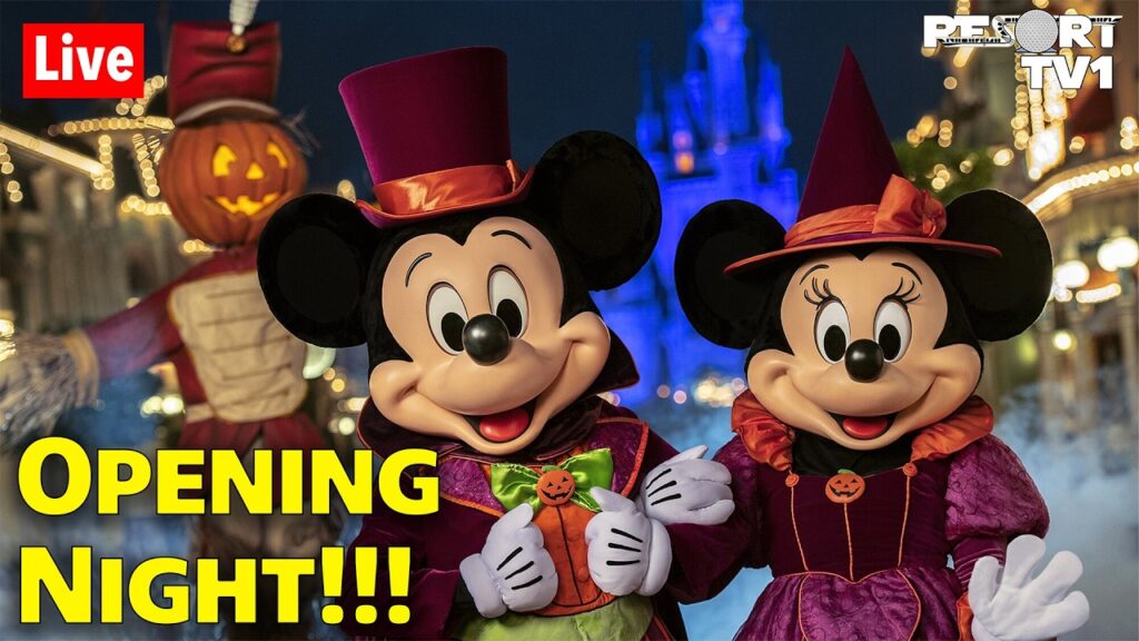 Live: The First Mickey’s Not So Scary Halloween Party of 2026 – Walt Disney World – 8-7-26