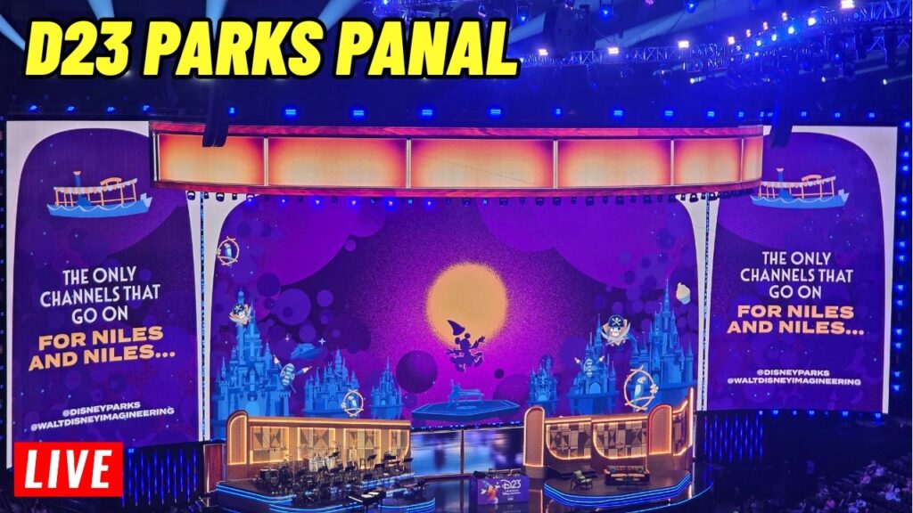 Live D23 Parks panel at Honda Center (8/15/2026)