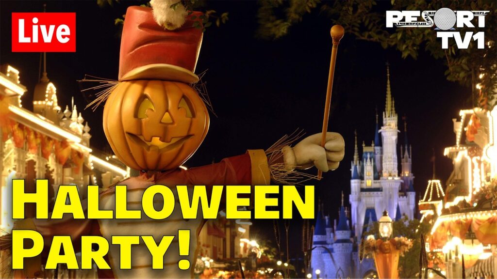 Live: Mickey’s Not So Scary Halloween Party at Magic Kingdom – 8-28-26 – Walt Disney World