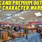 Disney character warehouse at Vineland Premium outlets for some new stuff to buy