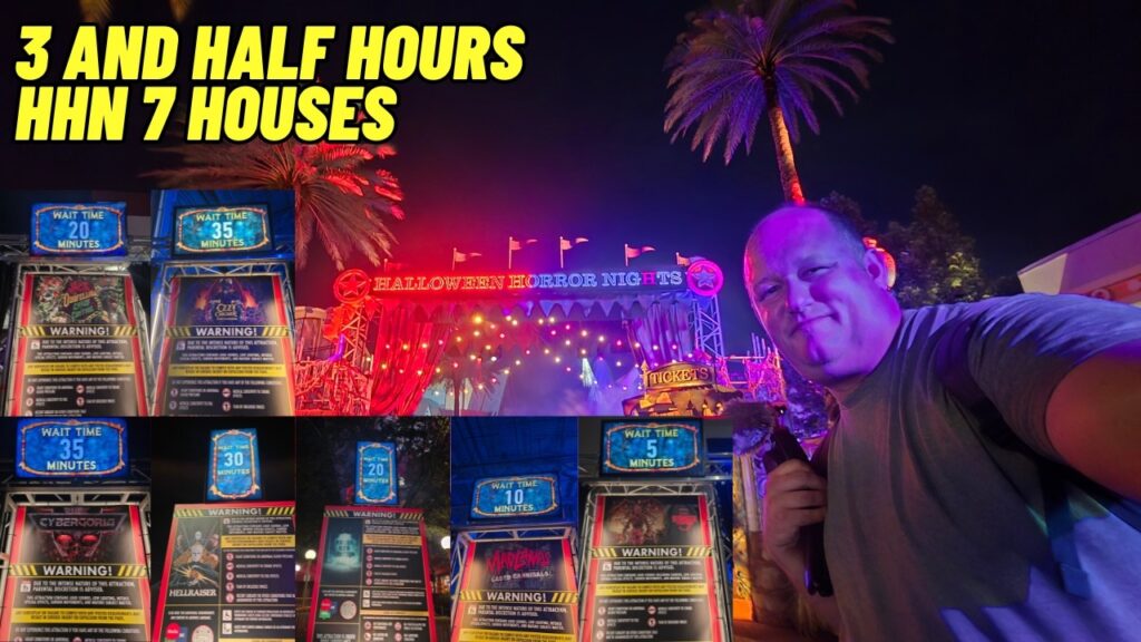7 Houses in 3.5 Hours at Halloween Horror Nights (Universal Studios Orlando)