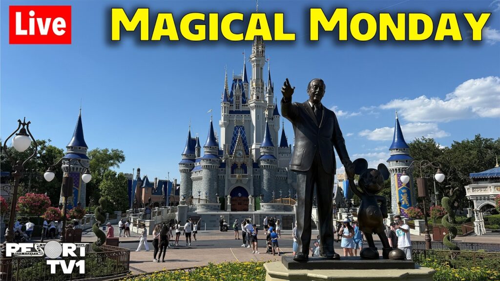 Live: Magical Monday at the Magic Kingdom – 9-7-26 – Walt Disney World Live Stream