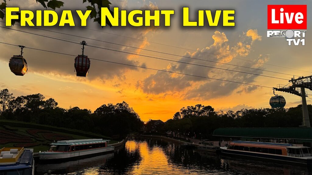 🔴Live: Friday Night Live – Park & Resort Hopping around Epcot & Hollywood Studios – 9-11-26