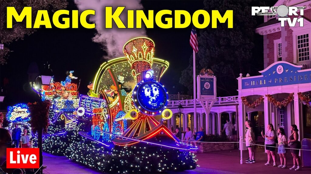 🔴Live: Saturday Evening at Magic Kingdom – Rides, Fireworks & More – Walt Disney World – 9-12-26
