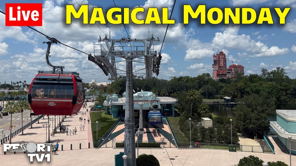 🔴Live: Magical Monday at Hollywood Studios & Disney Skyliner Resorts – 9-14-26 – Disney Live Stream