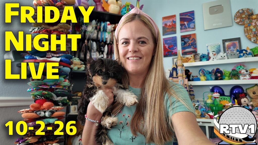 Friday Night Live Stream Announcement – Zoe’s First FNL Announcement – 10-2-26 – Walt Disney World