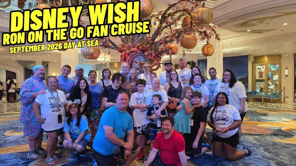 Disney Wish | Ron on the GO Fan Cruise | September 2026 | Day at Sea