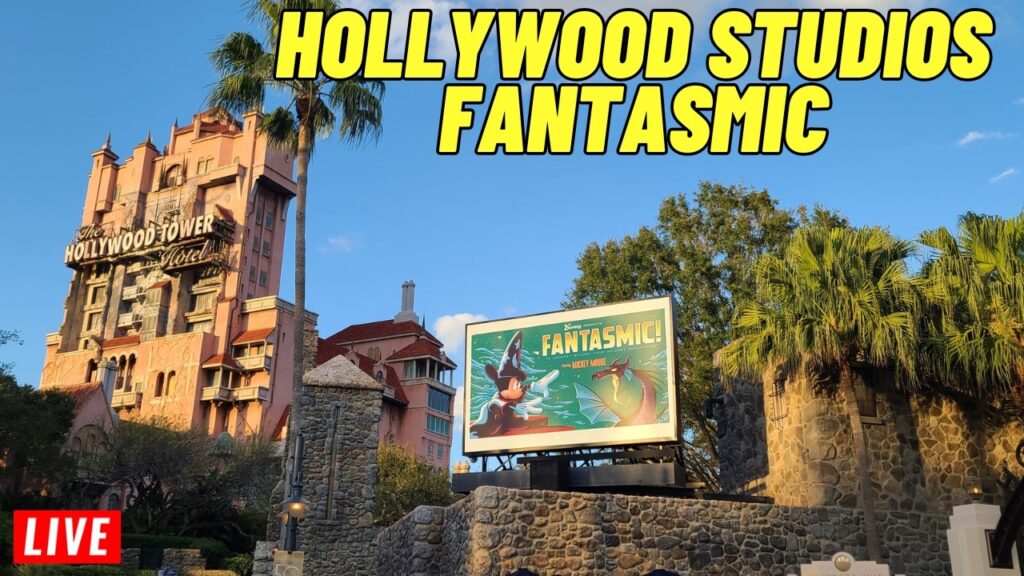 Live Disney’s Hollywood Studios Fantasmic at 8 and 9:30 PM on Thursday at Walt Disney World (10/22/2026)