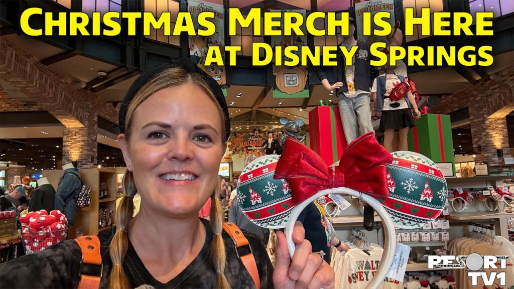 CHRISTMAS is HERE at Disney Springs!! – What’s New at Disney Springs – October 2026