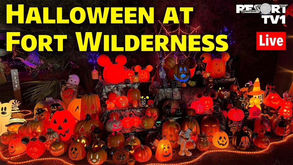 Live: Friday Night Live – Halloween at Fort Wilderness 2026 – Golf Cart Live Stream – 10-30-26