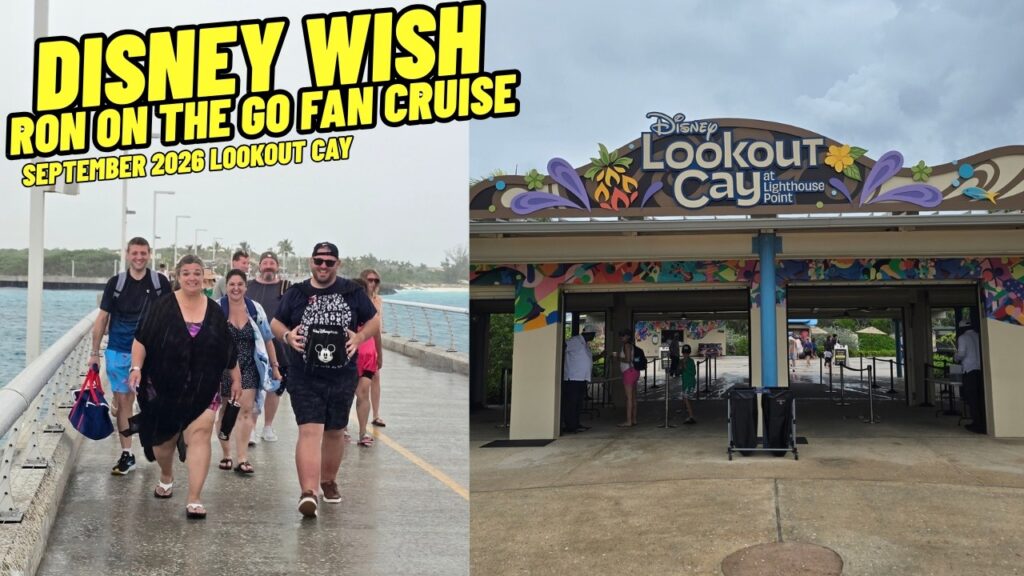 Disney Wish Ron on the GO Fan Cruise September 2026 Lookout Cay Pirate Night
