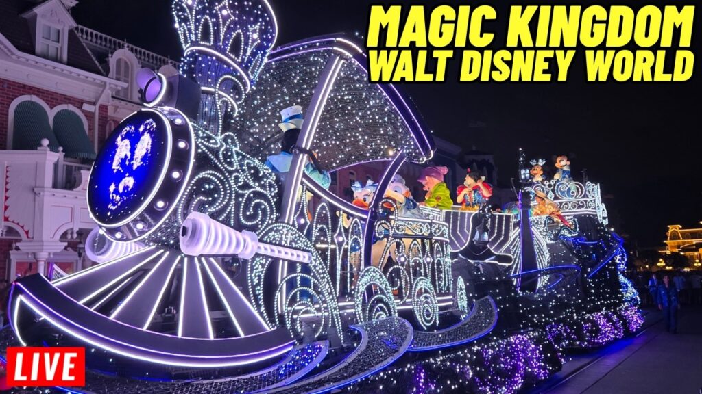 Live Magic Kingdom Monday with Rides, Parades, Fireworks at Walt Disney World (10/12/2026)
