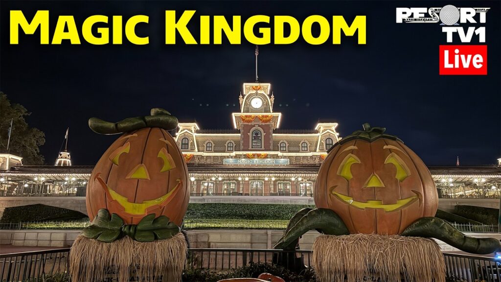 Live: A Fall Saturday Evening at Magic Kingdom – 10-3-26 – Walt Disney World Live Stream