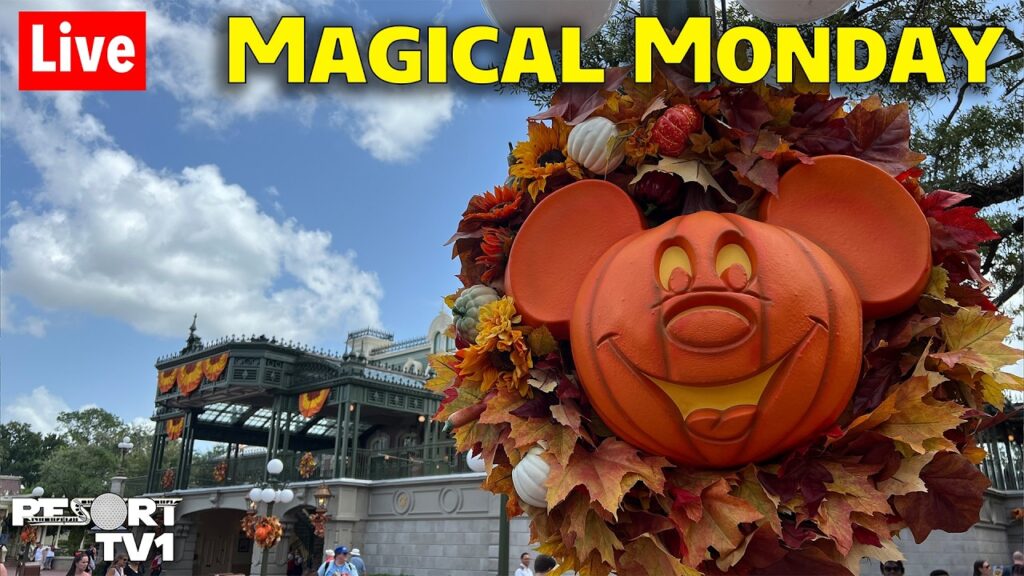 Live: Magical Monday at Magic Kingdom (10-19-26) — Walt Disney World Live Stream