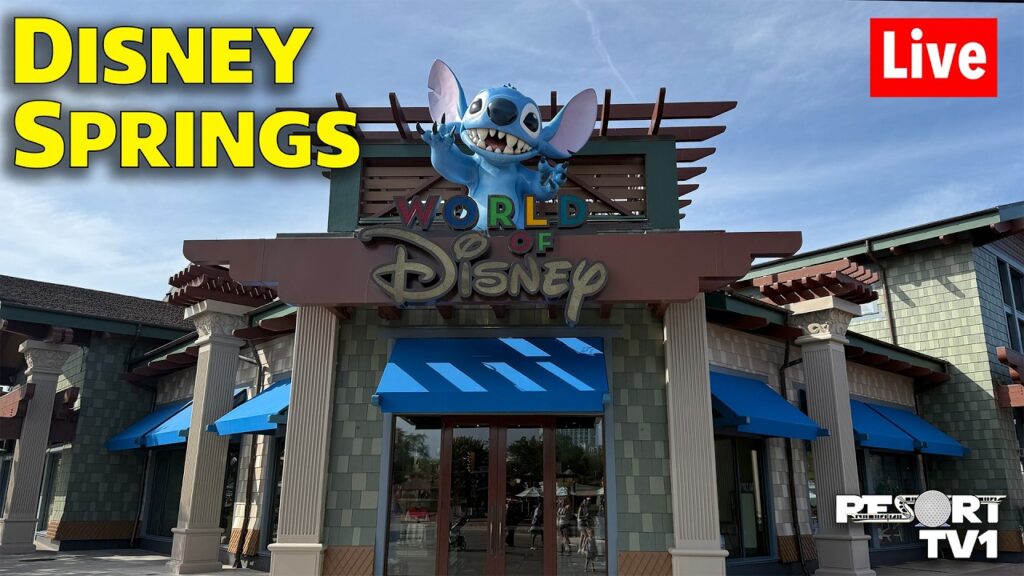 Live: Whimsical Wednesday at Disney Springs – Walt Disney World Live Stream – 10-21-26