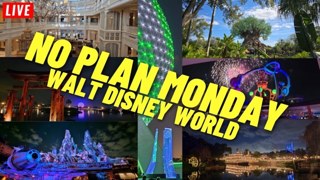 Live No Plan Monday is the Best Way to Start the Week with No Plans — Walt Disney World (10/5/2026)